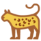 Leopard emoji on HTC